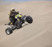 Quad bike desert